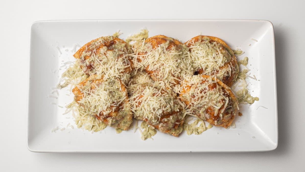 Garlic Parmesan Chicken Dumplings